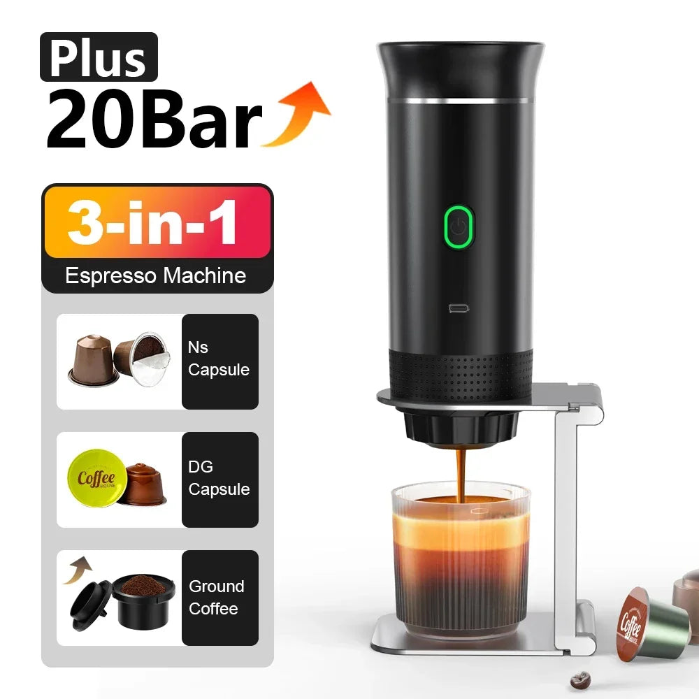 Travel-Friendly Espresso Maker