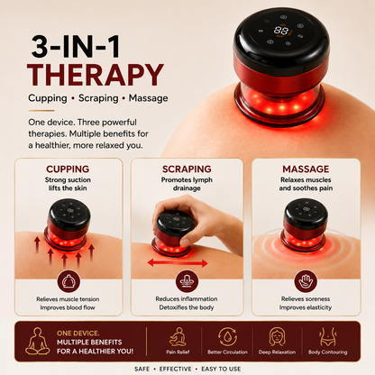 ReliefCup Pro™ – Smart Cupping Massager