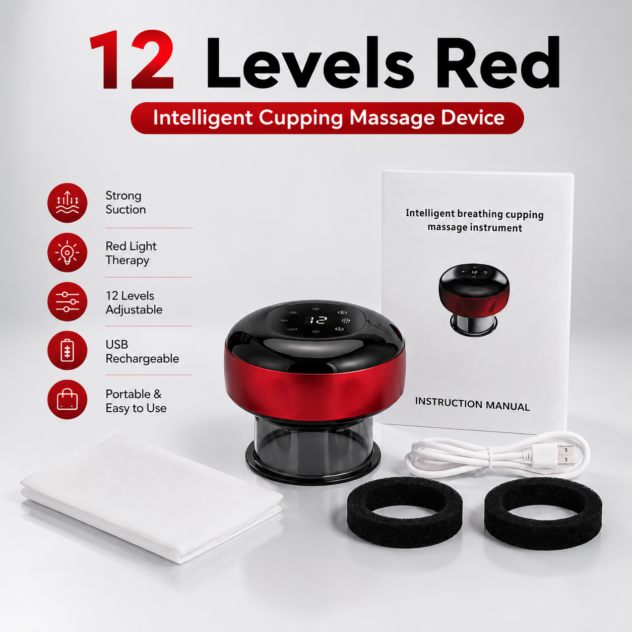 ReliefCup Pro™ – Smart Cupping Massager