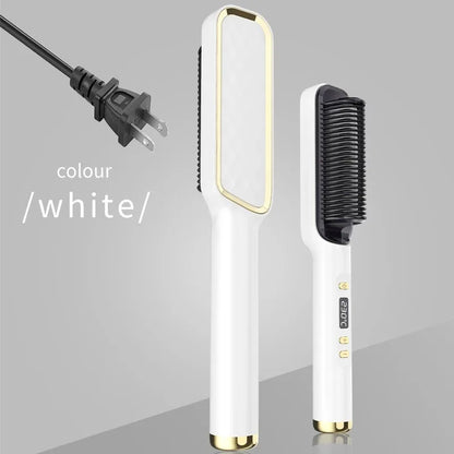 SilkStraight Pro™ – Ionic Heated Hair Straightening Brush
