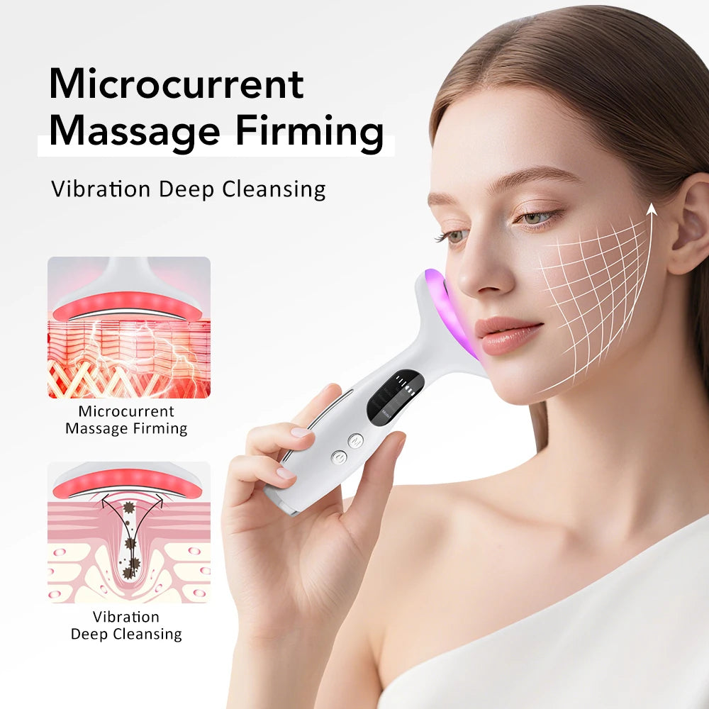 GlowLift Pro™ – LED Facial Sculpting Device