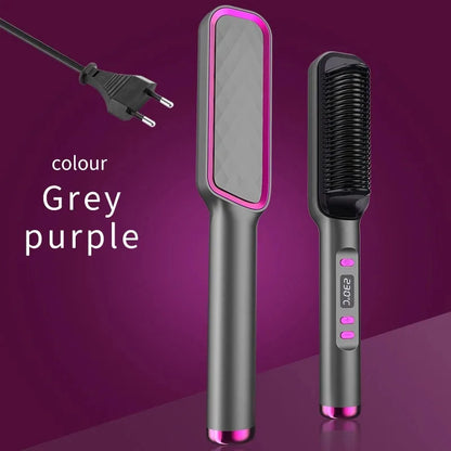 SilkStraight Pro™ – Ionic Heated Hair Straightening Brush