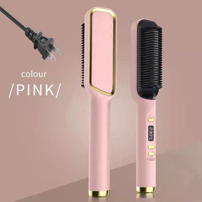 SilkStraight Pro™ – Ionic Heated Hair Straightening Brush